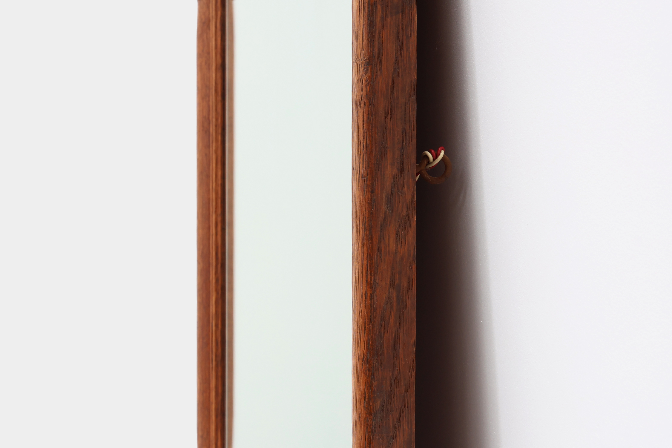 Baroque carved wooden beveled mirror in Louis XV style, France 1900sthumbnail